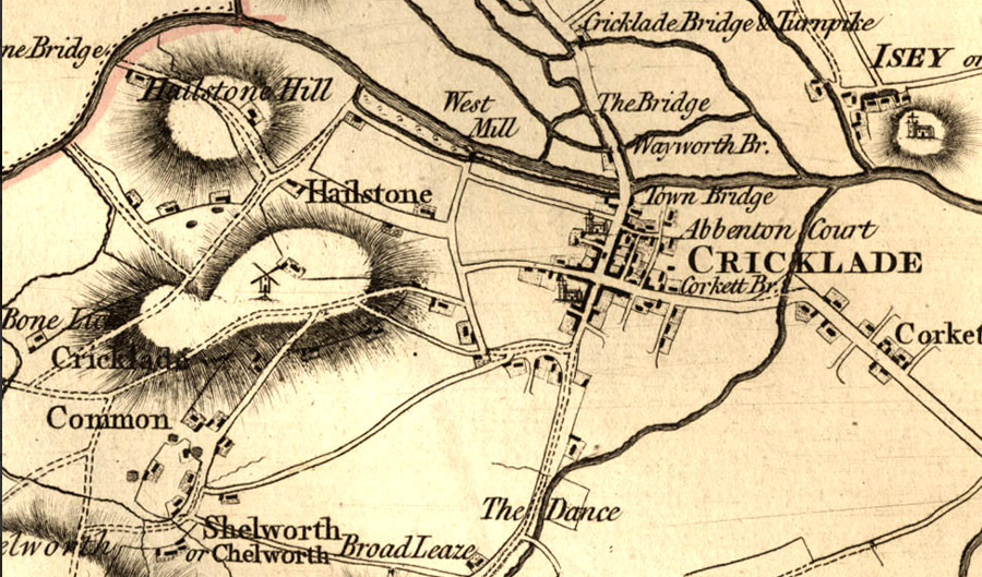Andrews’ and Dury’s Map of Wiltshire, 1773