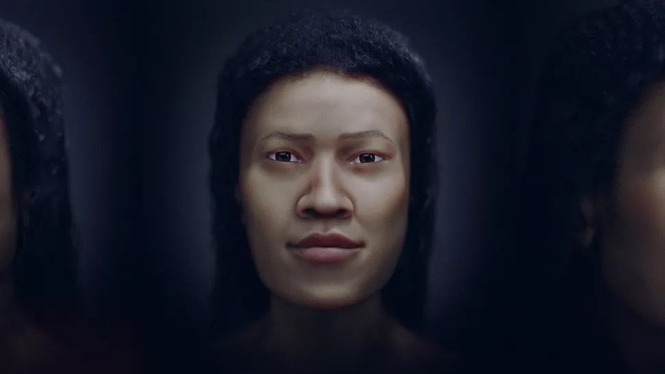 New Stone Age woman